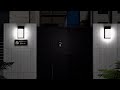 Tuya RGBCW Smart WiFi LED Wall Light 48W Outdoor IP65 video