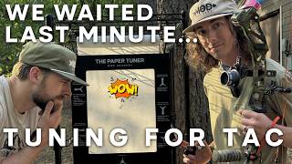 Last Minute Bow Tuning for TAC | The Paper Tuner