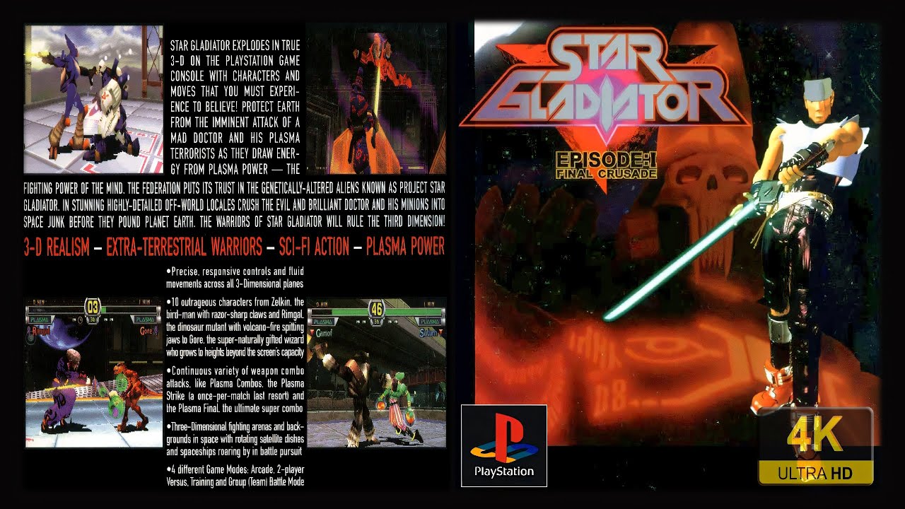 Star Gladiator – PlayStation 1 (PS1