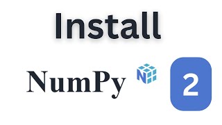 How to Install numby on Windows 10/11