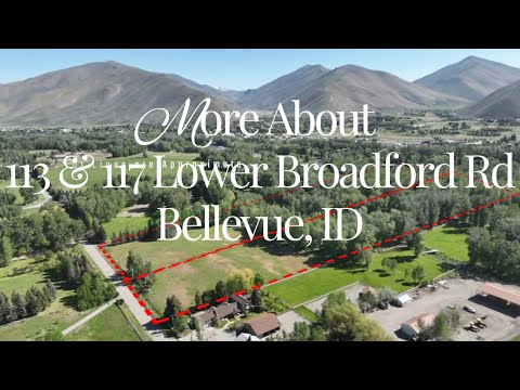 117 Lower Broadford Rd, Bellevue, ID home video tour