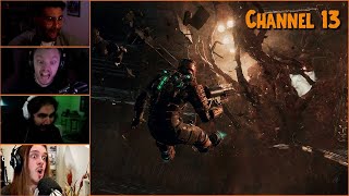 Dead Space - Gamers React to Horror Games - 2