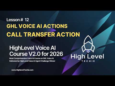 GHL Voice AI Custom Actions Explained | Call Transfer Action Tutorial
