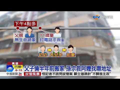 單親父猝死家中 11歲男童伴屍"3小時"│中視新聞 20180430