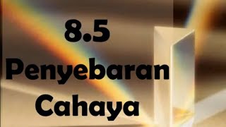SAINS TING 1 BAB 8  5 CAHAYA DAN OPTIK PENYEBARAN CAHAYA