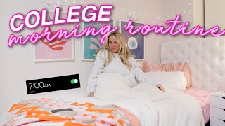 7:00AM COLLEGE MORNING ROUTINE ☀️ getting ready, grocery run, etc