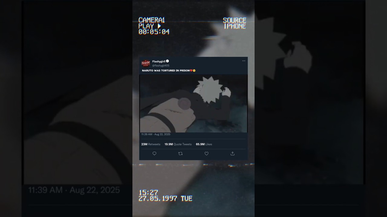 Naruto was tortured in prison💔🥺