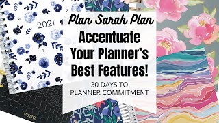 Accentuate YOUR Planner’s Best Features! | Day 7 of 30 Days to Planner Commitment | GIVEAWAY!