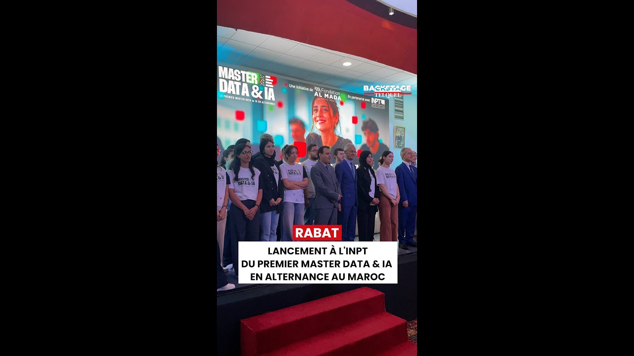 Rabat : lancement à l'INPT du premier Master Data & IA en alternance au Maroc