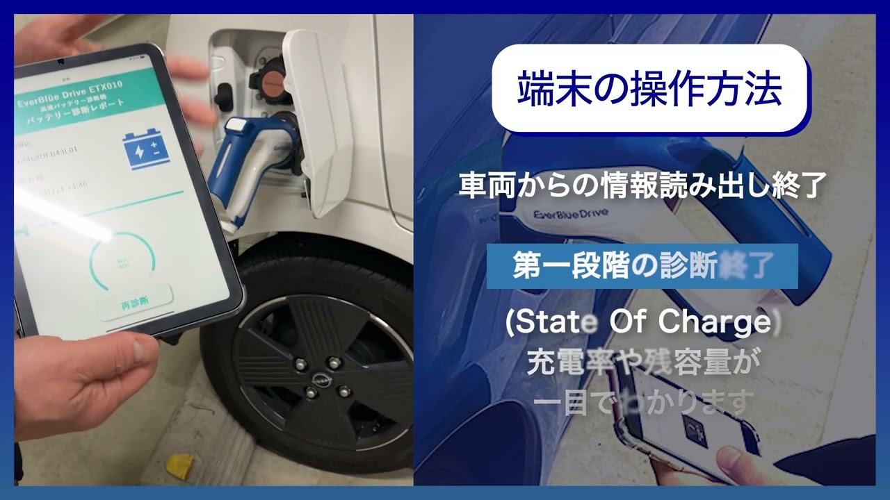 高速バッテリー診断器 ETX010 | EverBlüe Drive