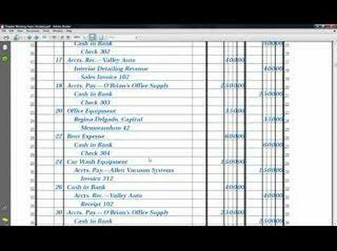 Accounting Problem 6-5 - YouTube