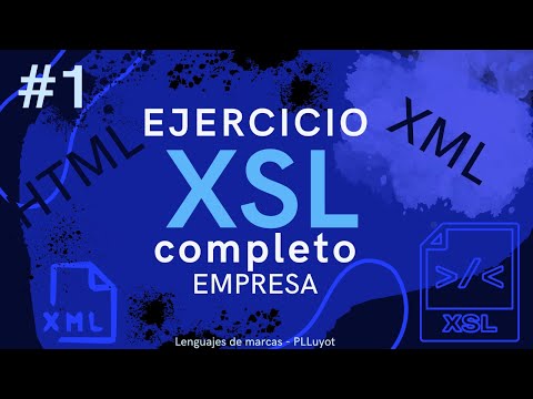 Video: ¿Qué explica XSLT con un ejemplo?