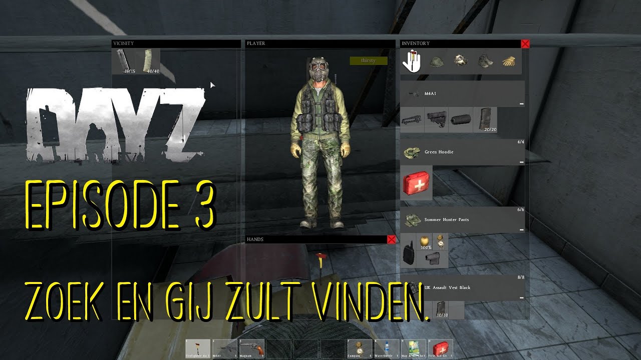 [NL] HD DayZ Standalone Ep3 Zoek en gij zult vinden - YouTube