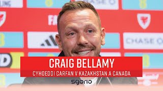 Craig Bellamy Cyhoeddi Carfan Cymru I Wynebu Kazakhstan A Canada