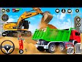 Heavy JCB Excavator Construction Games 2026 | Real City Road Construction Games | Android GamePlay
