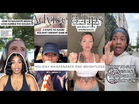 The Struggle! How To Not Gain Weight During The Holidays & Still Enjoy! Maintenance Tips!