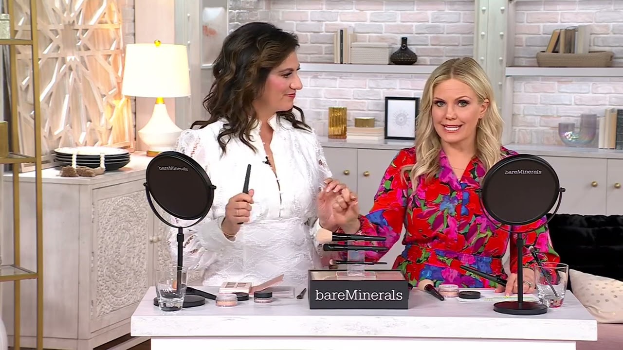 bareMinerals 3-Piece Full Face Brush Collection on QVC