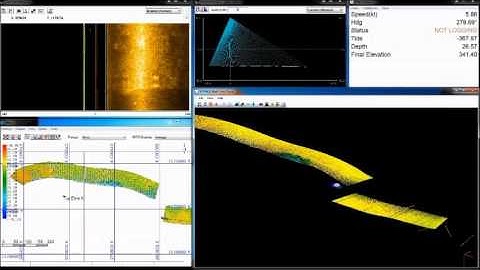Bathymetric Survey of Tug Elsie K - Oneida Lake