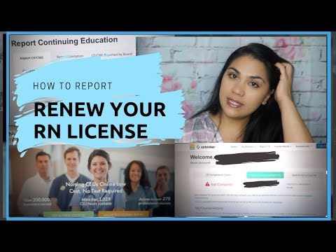 How to Renew Your RN License | Ms.Lani Rose