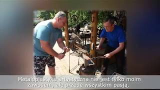 Kowalstwo artystyczne bramy kute meble kute Jędrzejów Zenon Śmietański