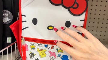 public ASMR at Target (tapping, organizing, scratching)