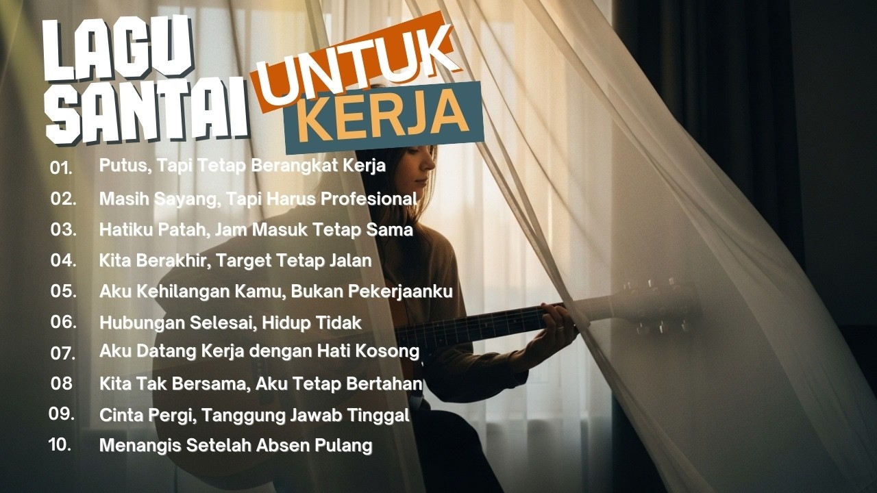 🎶 Lagu Santai Buat Kerja Sendiri 2026 | Slow Rock & Mellow Full Album Tenang