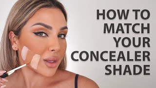 HOW MATCH YOUR CONCEALER SHADE | NINA UBHI - YouTube