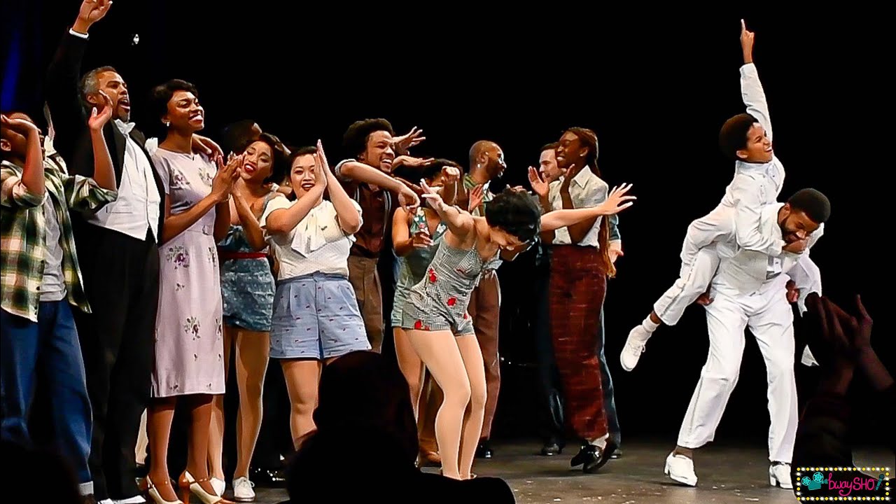 The Tap Dance Kid Final Curtain Call at New York City Center Encores