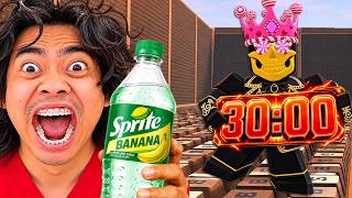 I Have 30 Minutes to Beat WORLD 3 or I Eat Banana and Sprite