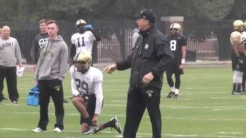 Army Football: Jeff Monken Mic