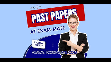 How to use the Past Papers feature of the exam-mate website?