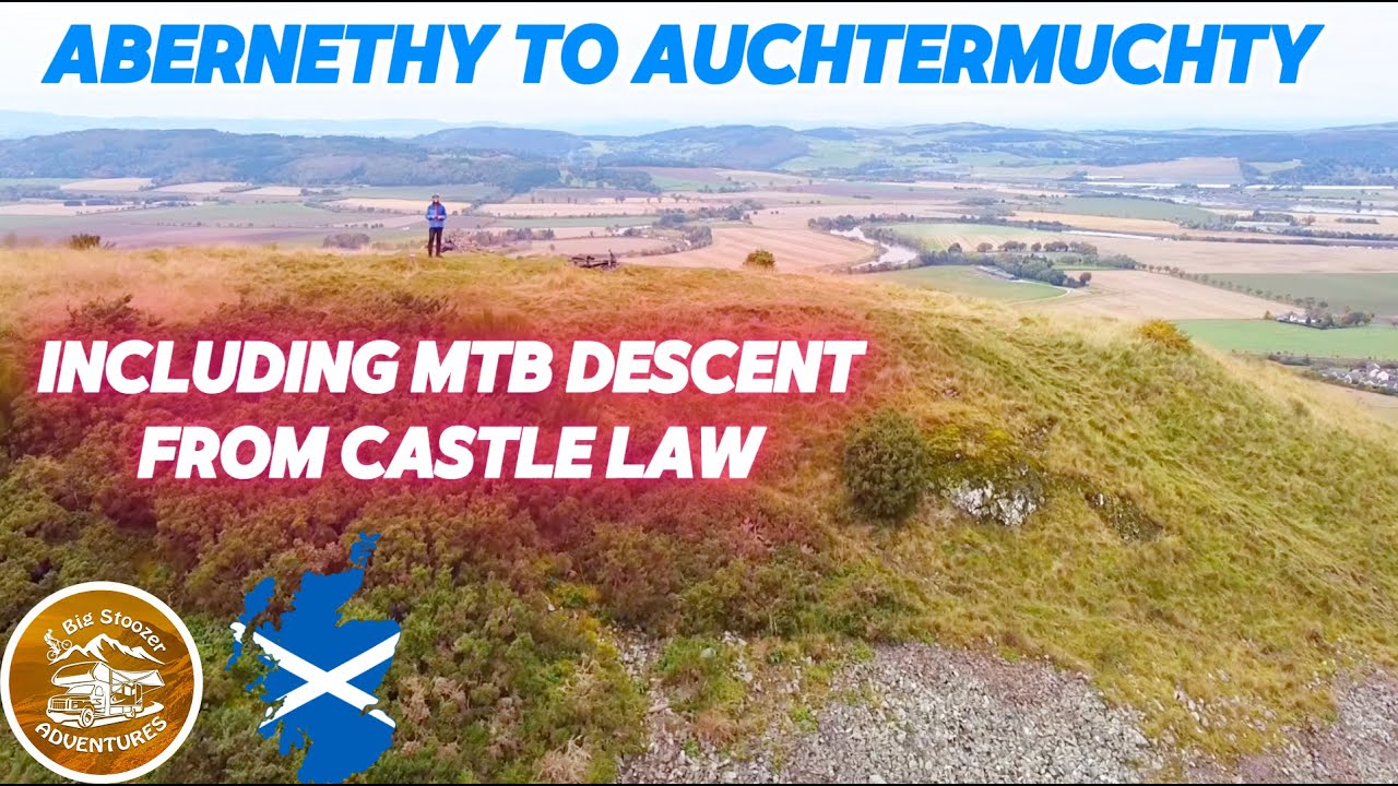 Исследование холмов Очил на горном велосипеде | От Охтермухти до Абернети. Этап 2.