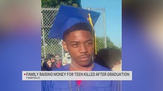 Family struggles to bury Fairfield teen killed moments after graduation