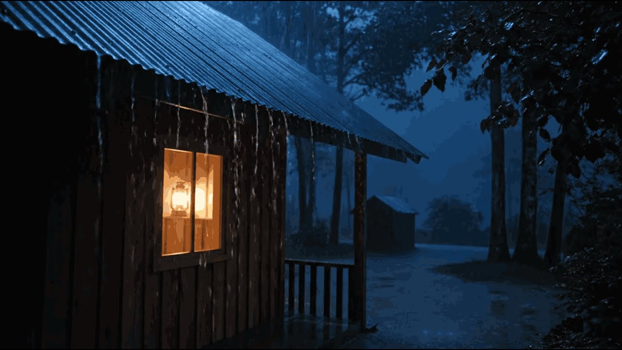 Rain Sounds For Sleeping - 100% Instantly Fall Asleep With Rain And Thunder Sound - Asmr sleeping