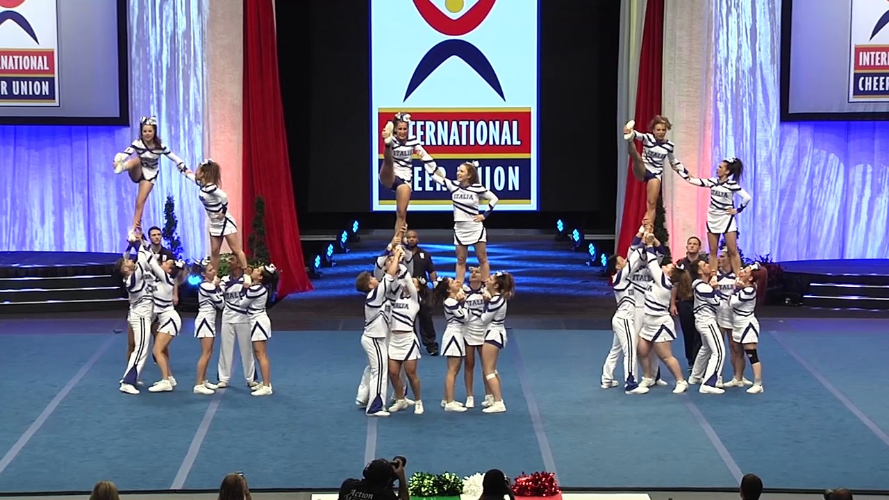 Team Italy [Coed Elite Semis 2017 ICU World Cheerleading Championship