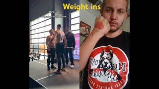 Weight Ins For First Bare Knuckle Boxing Match
