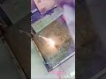 1500w laser cleaning machine clean rust effects #SeaRay laser lower price in China