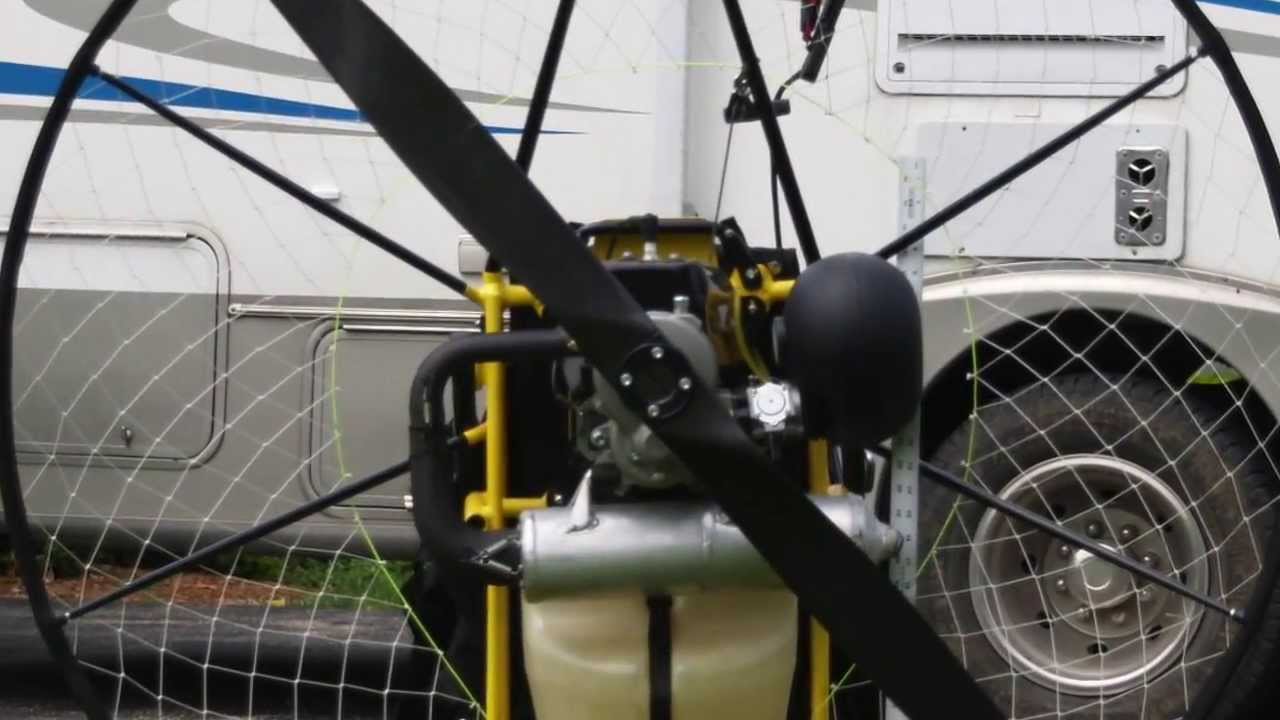 De lichtste paramotor de