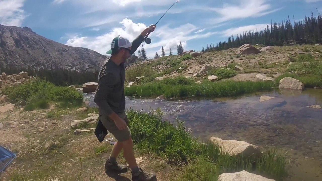 Backpacking and Fishing Lawn Lake in RMNP YouTube