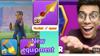 New Equipment of Royal Champion || Clash of clans
