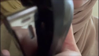 ASMR | Fast Nose Piercing (Stapler sound, light trigger, camera touching) screenshot 5
