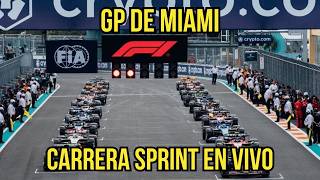 🚨 GP de MIAMI EN VIVO 🔥 CARRERA SPRINT - Corre COLAPINTO 🏎️ - Fórmula 1 en vivo - Corre Checo Pérez