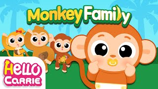 Monkey Family | English Songs