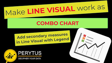 How to create combo chart/add 2nd measure with column in legends in the Line visual  - Power BI