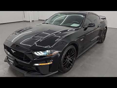 2019 FORD MUSTANG GT PERFORMANCE 6 SPEED STICK SHADOW BLACK 4K WALKAROUND 16326Z