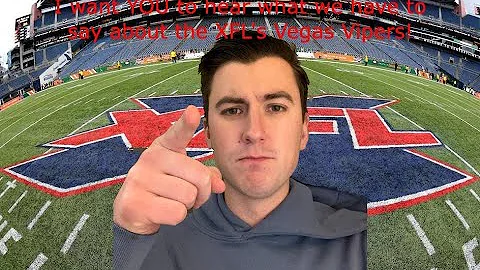 VEGAS VIPERS XFL PREVIEW! TAKING SOME BIG GAMBLES (get it?) AS A TEAM!