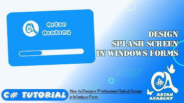 C# Modern Splash Screen in Windows Forms