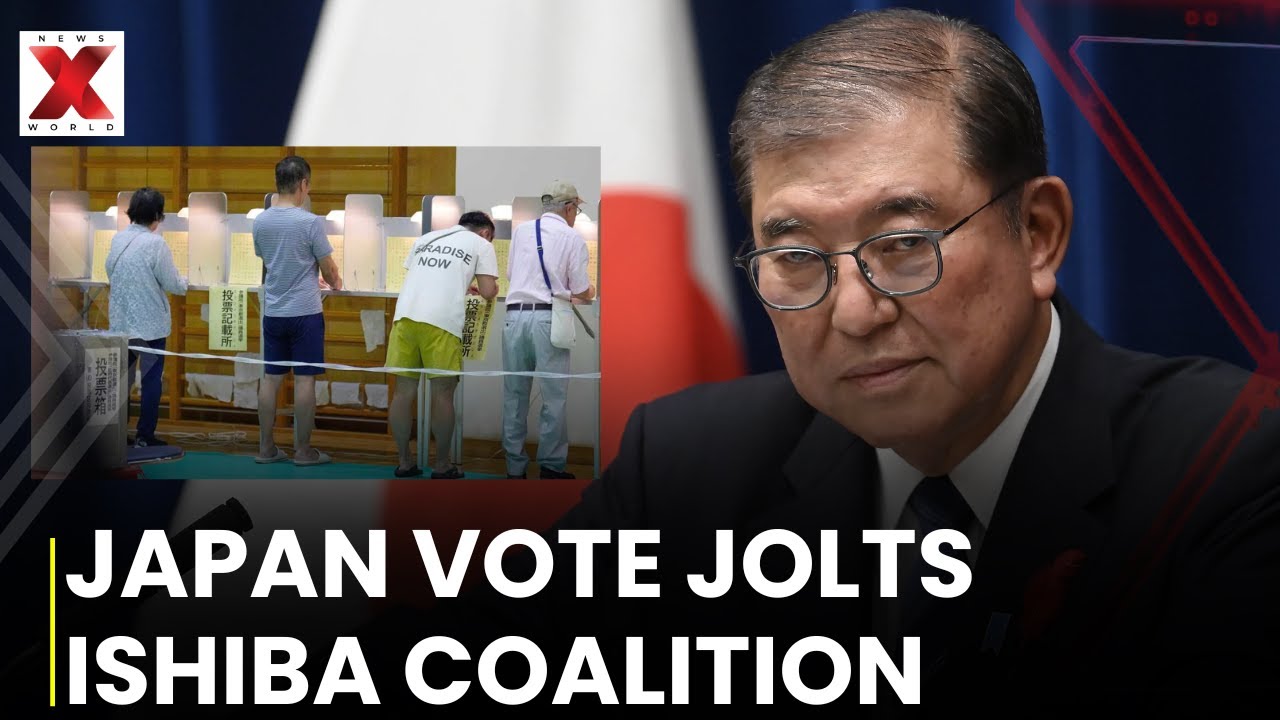 Japan Exit Polls Show Setback for Ishiba’s Coalition in Upper House Vote | NewsX World