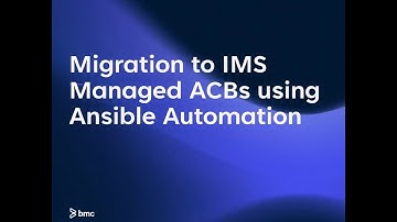 Transition to IMS Managed ACBs with BMC AMI Data by June 2025 (Part 6)