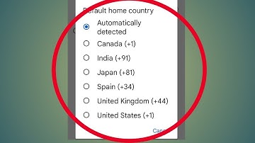 Redmi || Default Home Country Setting in Mobile